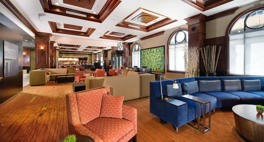 Hotel Courtyard By Marriott Norfolk Downtown Exterior foto